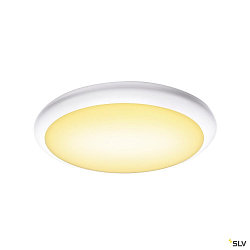 LED Outdoor luminaire RUBA 42 CW LED Wall / Ceiling luminaire, CCT switch 3000/4000K, 2000/2270lm, IP65, white
