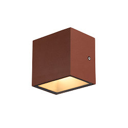 LED Udend�rs V�glampe SITRA S WL SINGLE, CCT switch, 3000/4000K, rustfarvet
