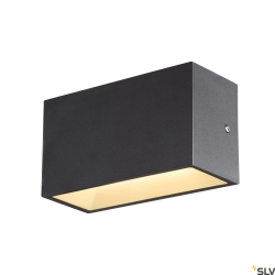 LED Outdoor Wall luminaire SITRA M WL UP/DOWN, CCT switch 3000/4000K, anthracite
