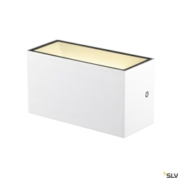 LED Outdoor Wall luminaire SITRA M WL UP/DOWN, CCT switch 3000/4000K, white