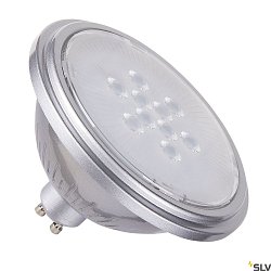 LED Lamp QPAR111 GU10, 7W, 3000K, CRI90, 40, silver