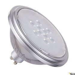LED Lamp QPAR111 GU10, 7W, 4000K, CRI90, 40, silver