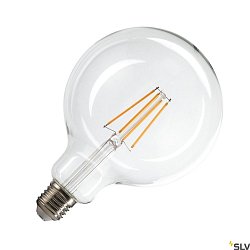 LED Lamp G125 E27, 7,5W, 2700K, CRI90, 320, transparent