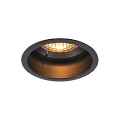 Loft Indbygningslampe HORN GU10, 25W, blower door testet, sort