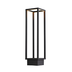LED Standerlampe QUADRULO, 7W, 3000K, antracit/hvid