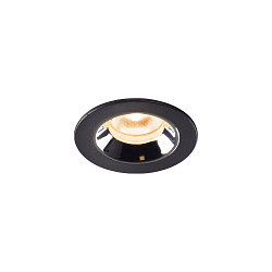 LED Loft Indbygningslampe NUMINOS� XS, 2700K, 20�, sort/chrom