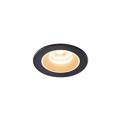 LED Loft Indbygningslampe NUMINOS� XS, 3000K, 55�, sort/hvid
