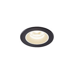 LED Loft Indbygningslampe NUMINOS� XS, 4000K, 55�, sort/hvid