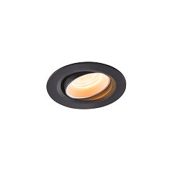 LED Ceiling recessed luminaire NUMINOS� MOVE XS, 2700K, 55�, black/white