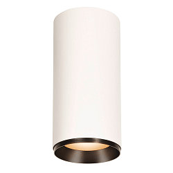 LED Ceiling luminaire NUMINOS� DALI XL, 36W, 3000K, 24�, white / black