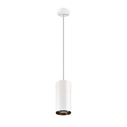 LED Pendant luminaire NUMINOS� DALI XL, 36W, 2700K, 60�, white / black