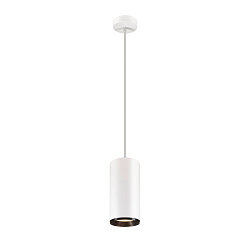 LED Pendant luminaire NUMINOS� DALI XL, 36W, 3000K, 60�, white / black
