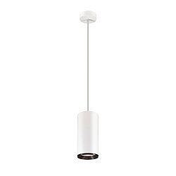 LED Pendant luminaire NUMINOS� DALI XL, 36W, 4000K, 24�, white / black