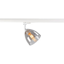 3-faset spot PARA CONE GL GU10, gennemsigtig, hvid