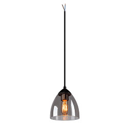 Pendel PARA CONE GL GU10, gennemsigtig, sort