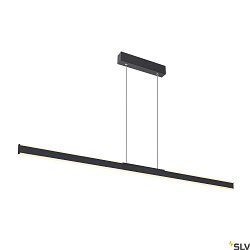 Pendant luminaire ONE LINEAR 140 PHASE up/down, 35W, 2700/3000K, black