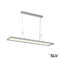 pendant luminaire WORKLIGHT UGR < 19 IP20, silver dimmable