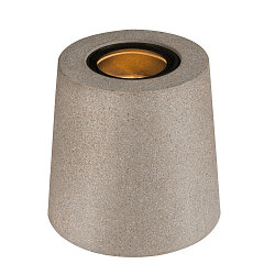 Gulvlampe CONCRETO FL rund, konisk GU10 IP65, gr� d�mpbar