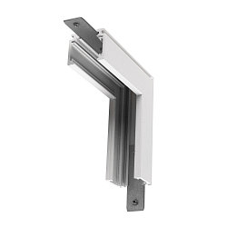 L-connector TRACK 48V standard, mechanical, Stereo, white