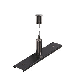 Skinneforst�rkningsplade TRACK 48V med suspensionss�t, sort