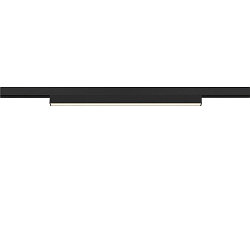 Skinne spot IN-LINE 44 DALI 48V stiv, DALI styrbar IP20, sort d�mpbar