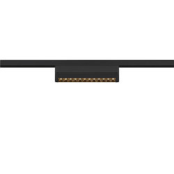 Skinne spot IN-LINE 24 TRACK 48V DARKLIGHT REFLECTOR Move DALI IP20, sort d�mpbar