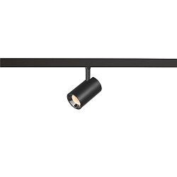 Skinne spot NUMINOS� XS TRACK 48V DALI styrbar IP20, chrom, sort d�mpbar