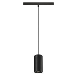 Pendel NUMINOS� S 48V DALI 2 55� til VDU-arbejdsstation, DALI styrbar IP20, sort mat d�mpbar