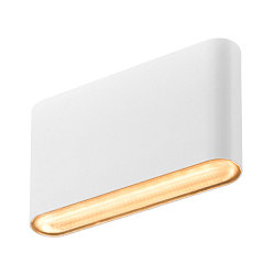Udendørs wall luminaire OVAL 14 WL IP65, hvid