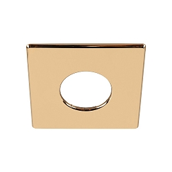 D�ksel UNIVERSAL DOWNLIGHT IP65 firkantet, blank, guld