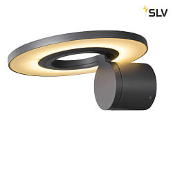 outdoor wall luminaire I-RING IP65, anthracite