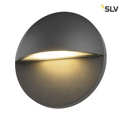 outdoor wall luminaire LID II IP65, anthracite dimmable