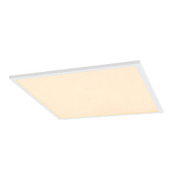 Loftlampe PANEL V 600 ON-OFF CCT Switch, UGR < 19, omskiftelig IP54 / IP40, hvid, lakeret 