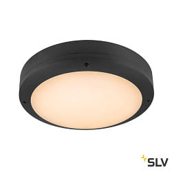 wall and ceiling luminaire OUTDOOR BULKHEAD V 360 IP65, black