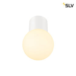 Loftlampe VARYT rund E14 IP44, hvid