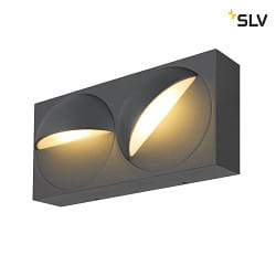 wall luminaire LID I IP65, anthracite dimmable