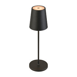 Batteri bordlampe VINOLINA TWO IP65, sort d�mpbar