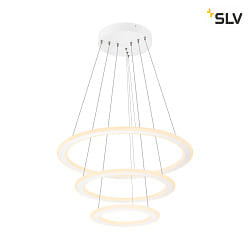 pendant luminaire ONE FLAT TRIPLE IP20, white dimmable