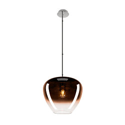 pendant luminaire PANTILO CONVEX 40 E27 IP20, chrome
