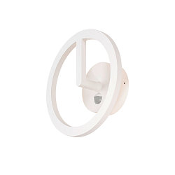 Udend�rs wall luminaire Q-RING SENSOR med sensor, omskiftelig IP54, hvid 
