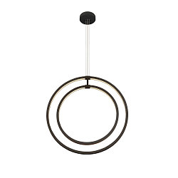 pendant luminaire ONE VERTICAL PD IP20, black dimmable