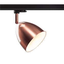 3-faset spot PARA CONE 14 svingbar, drejelig GU10 IP20, kobber, lakeret d�mpbar