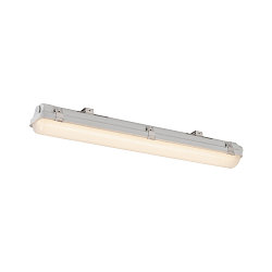 Fugtt�t armatur WATERPROOF V 600 DALI DALI styrbar, kablet gennem IP66, gr� d�mpbar