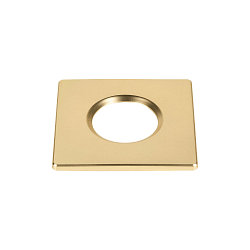 D�ksel UNIVERSAL DOWNLIGHT IP65 firkantet, stiv, lukket, luftt�t, guld mat