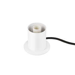Bordlampe VARYT rund, uden sk�rm E14, hvid d�mpbar