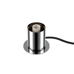 Bordlampe VARYT rund, uden sk�rm E14, chrom d�mpbar