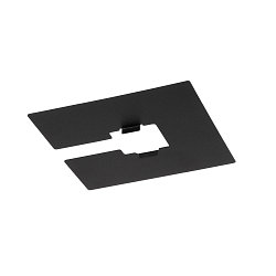 1-faset afd�kning CEILING SIGHT COVER mekanisk, sort