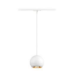 1-faset pendul LIGHT EYE� 150 GU10 IP20, hvid d�mpbar