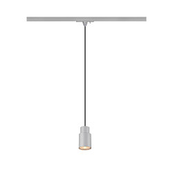 1-faset pendul PURI 2.0 - TUBE cylindrisk GU10 IP20, gr� d�mpbar
