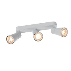 V�g- og Loftlampe PURI 2.0 - CONE 3-flammer, lang GU10 IP20, gr� d�mpbar